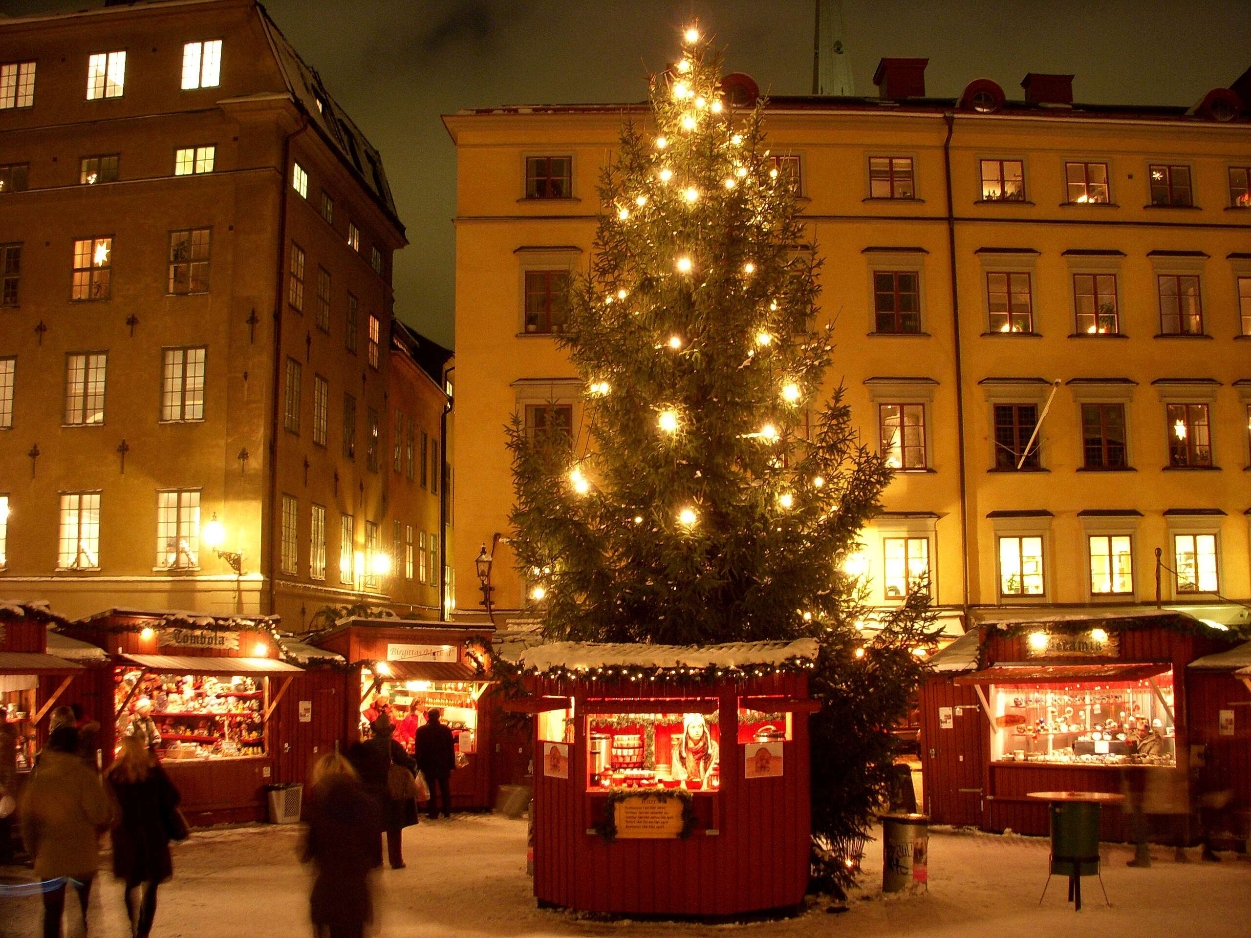 Julemarked i Stockholm og Tallinn